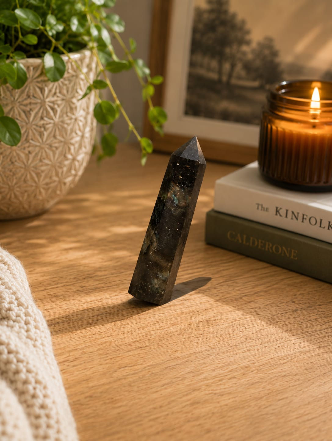 Labradorite Tower.