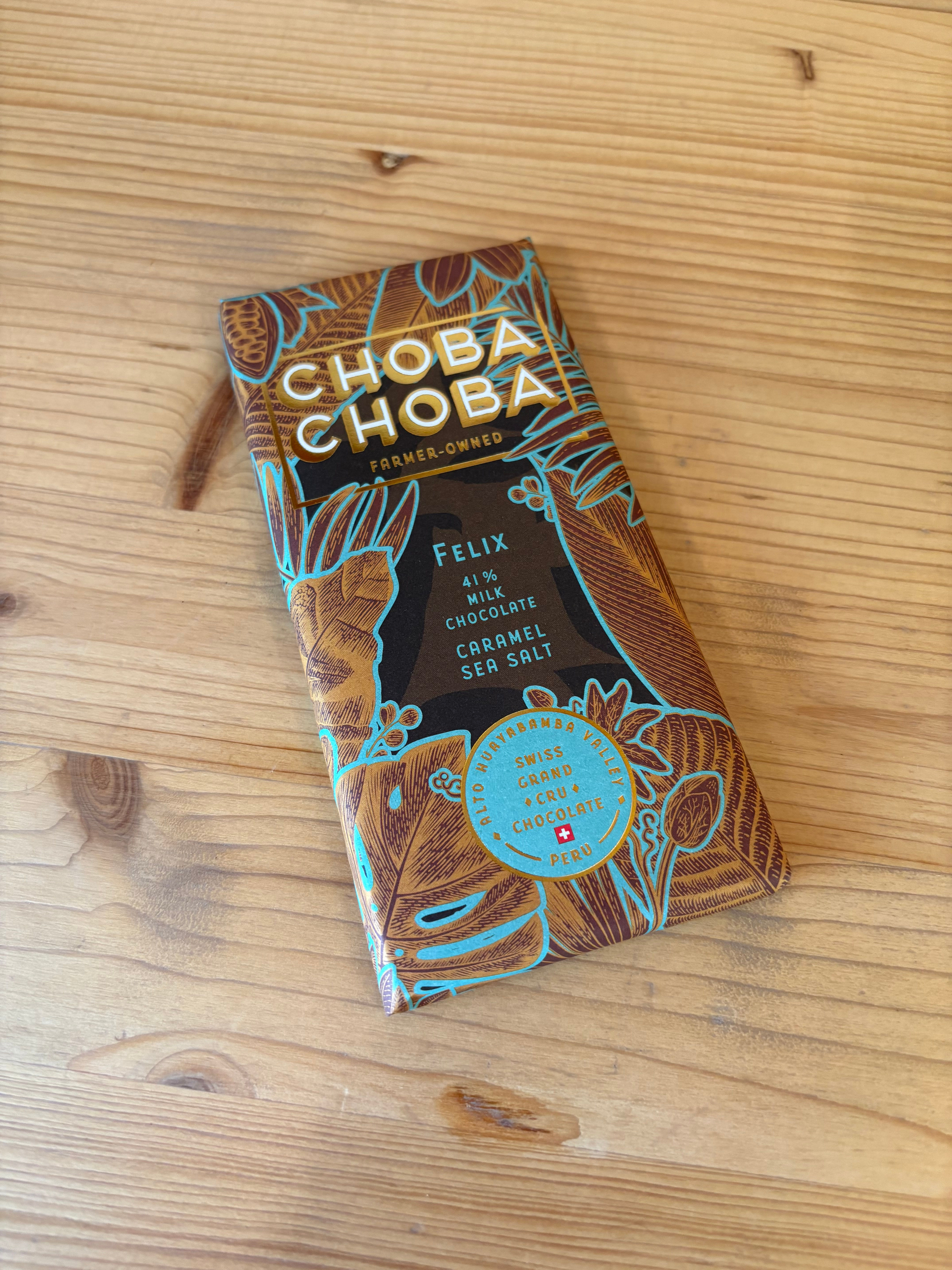 Chocolat brun caramel et sel - CH BIO - 91g