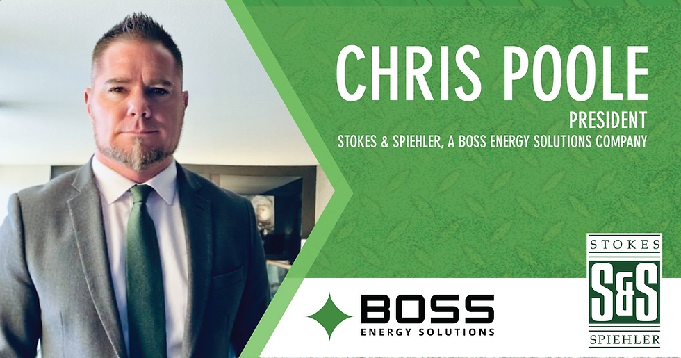 Stokes & Spiehler Welcomes New President, Chris Poole