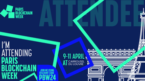 Paris Blockchain week is coming up!