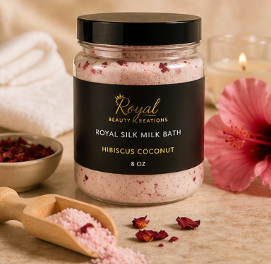8oz Royal Silk Milk Bath