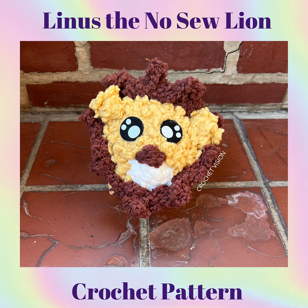 Thumbnail: Linus the Lion Crochet Pattern
