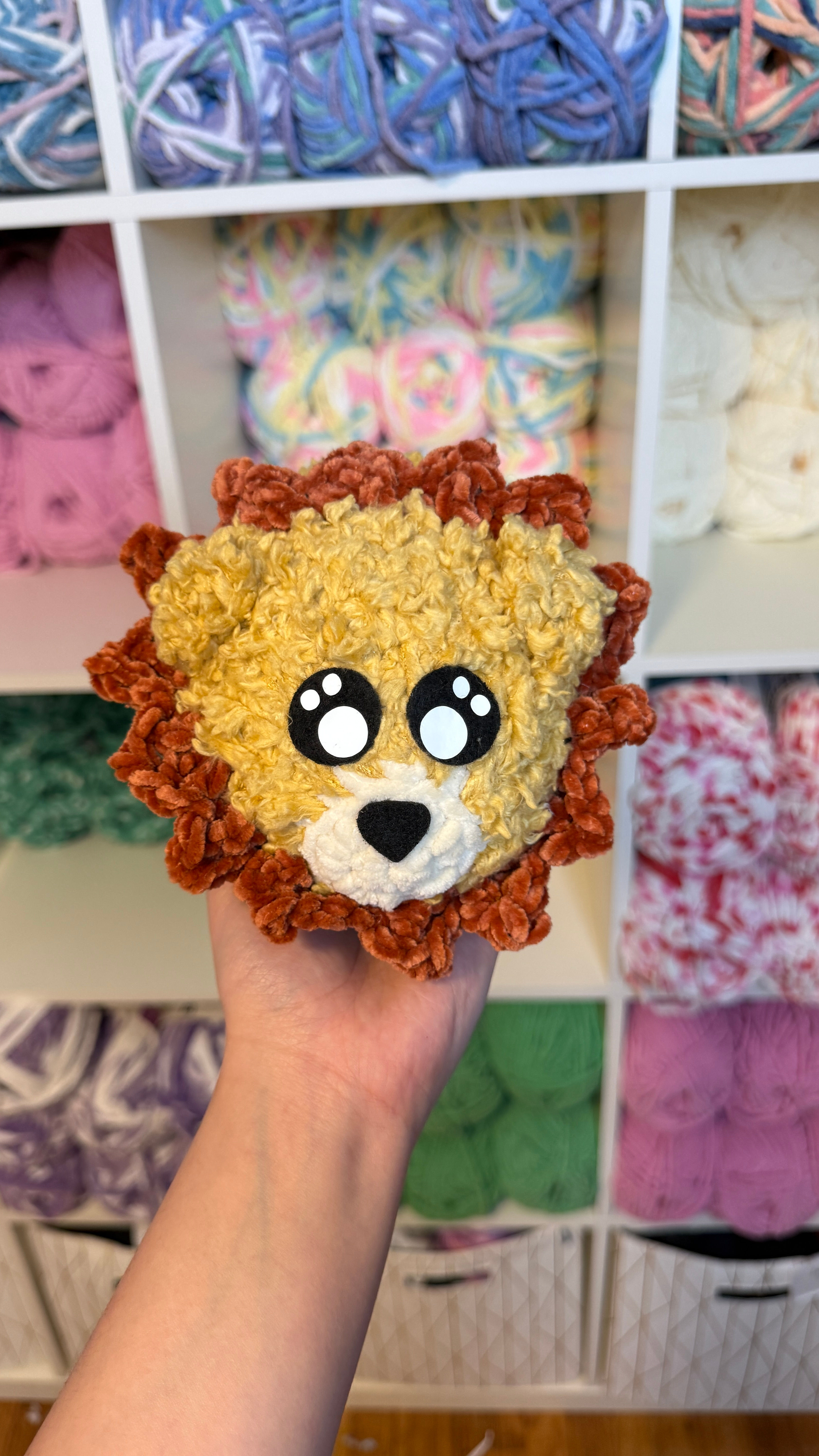 Yellow Fur Lion