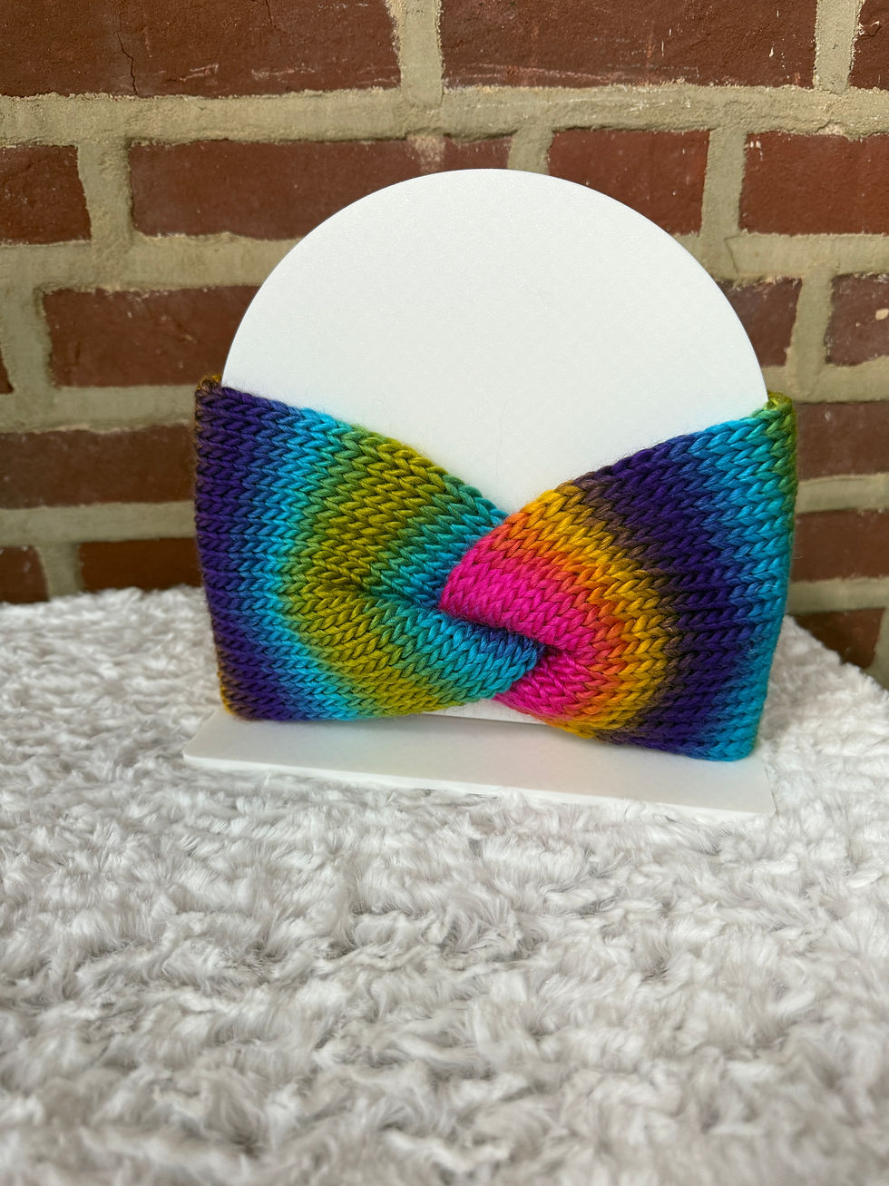 Rainbow Ear Warmer