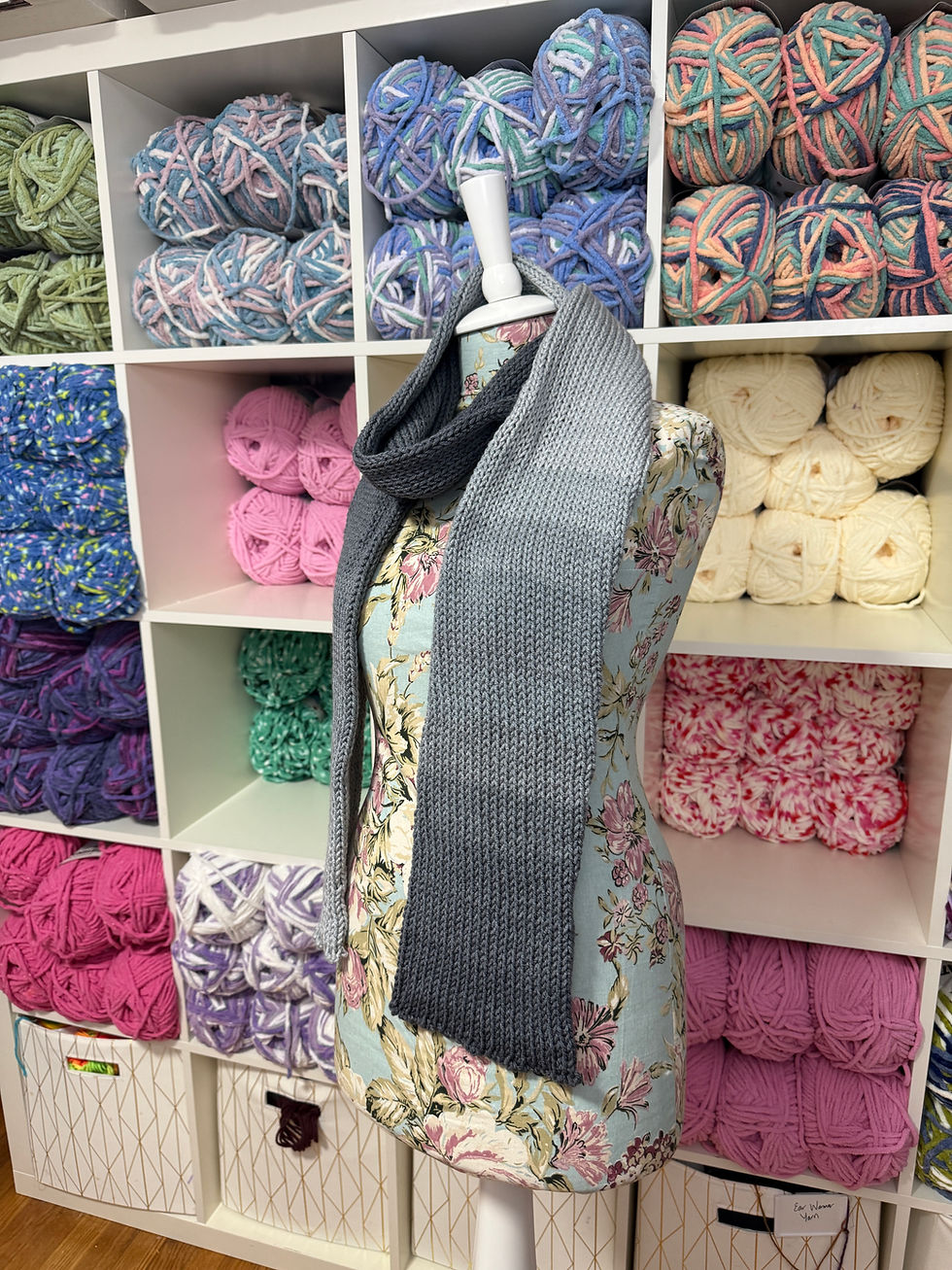 Thumbnail: Grey Ombre Scarf