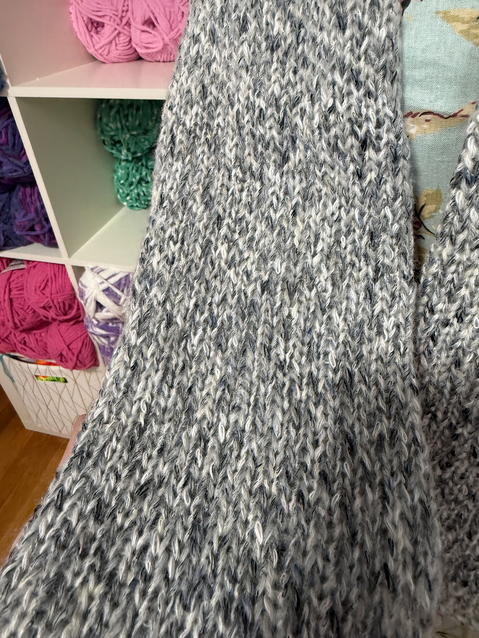 Thumbnail: Salt and Pepper Scarf