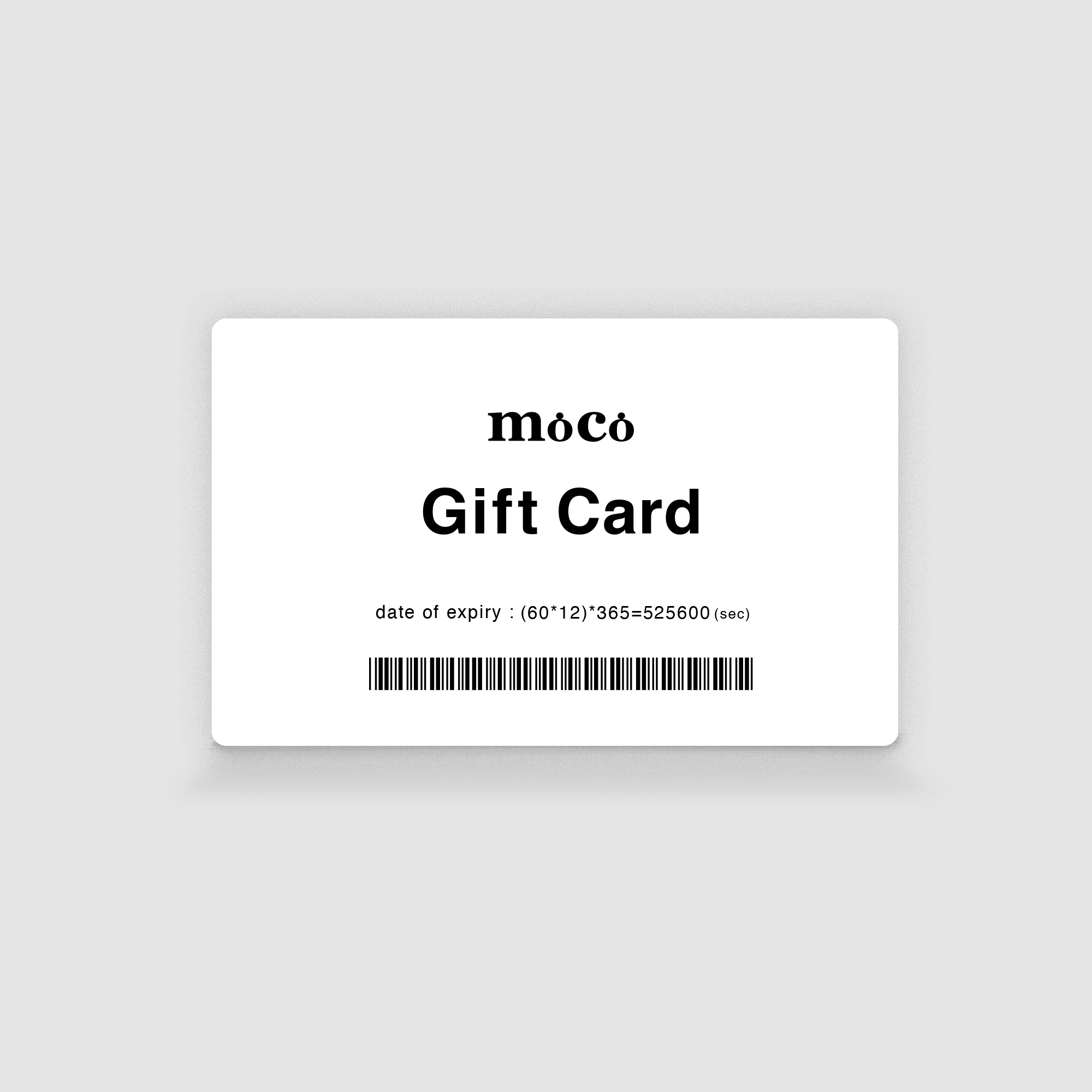 moco Gift Card | moco