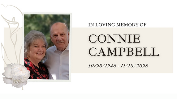 Memorial Service for Connie Campbell