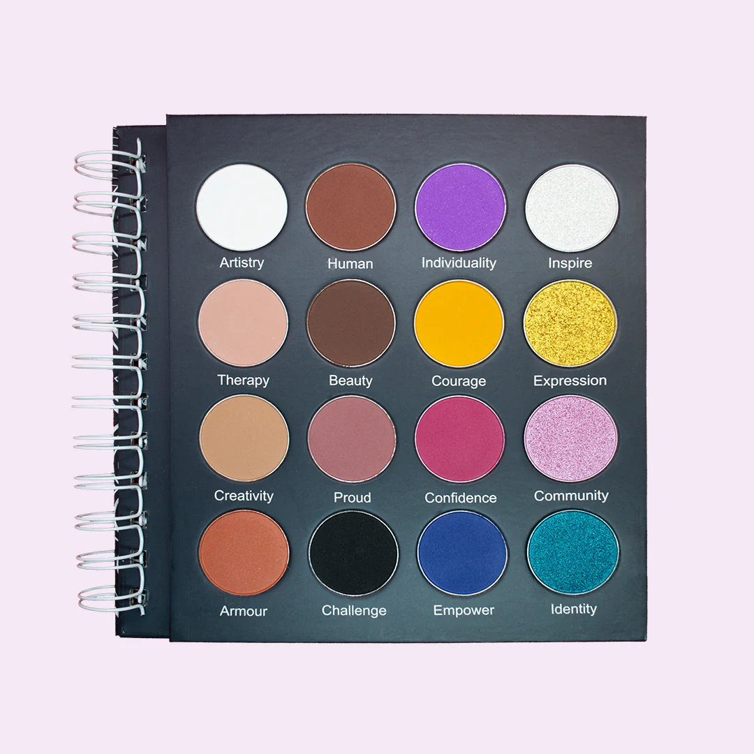 Human Beauty makeup palette.