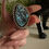 Thumbnail: Natural kingman turquoise ring