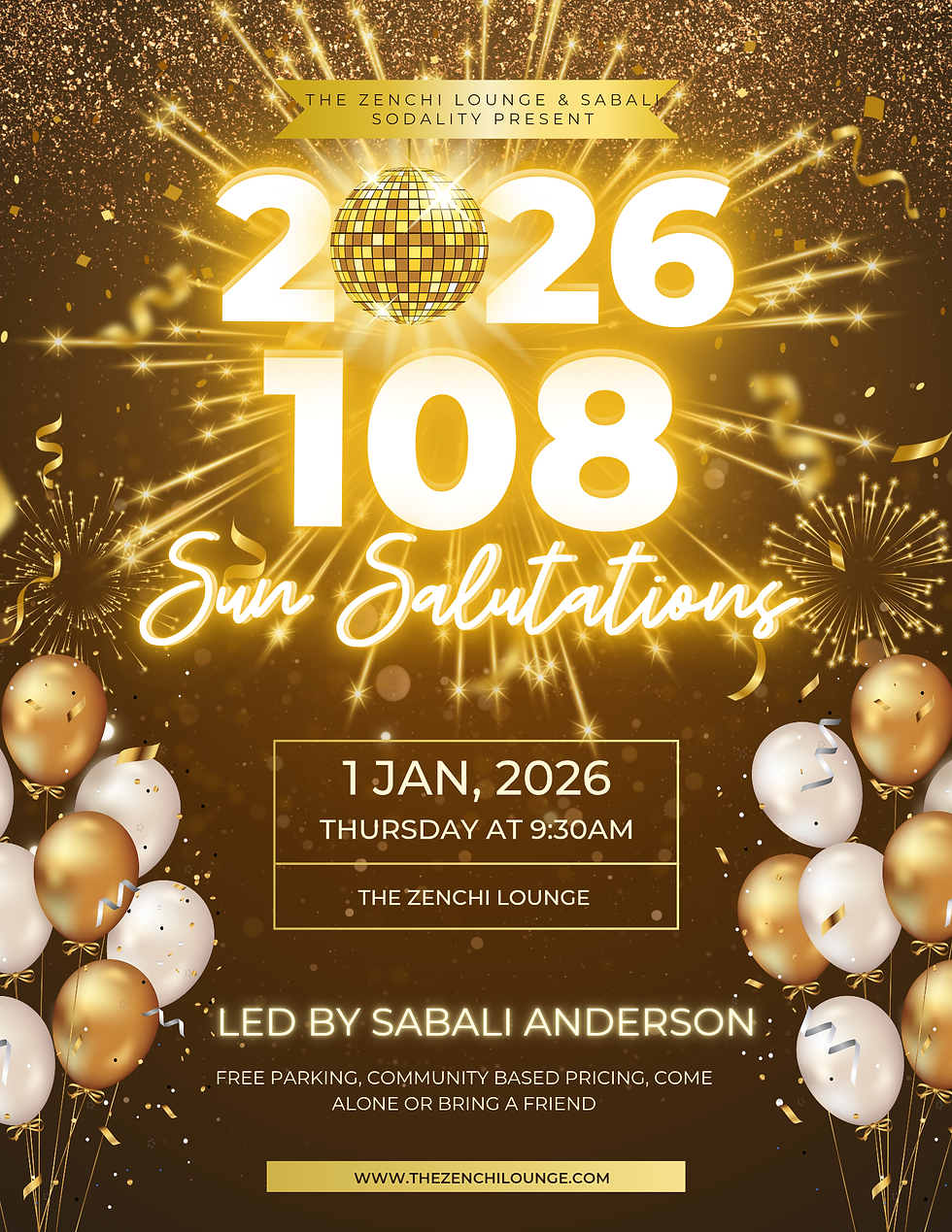 108 Sun Salutations: A New Year Awakening
