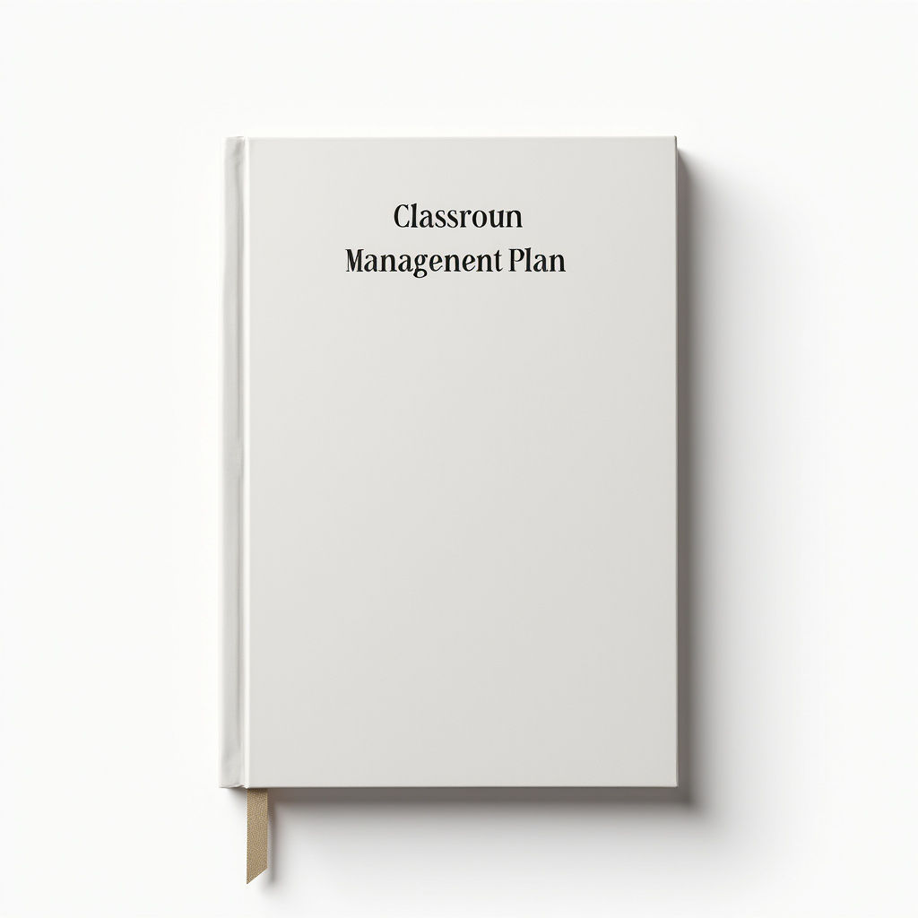 Classroom Management Plan