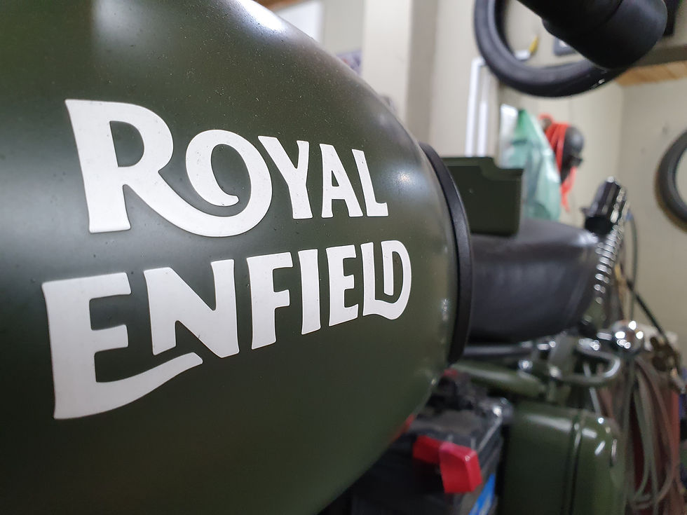 Royal Enfield, Box7Art, Jack's Garage