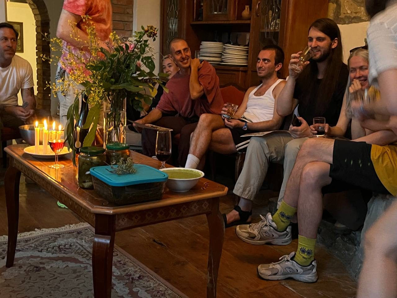 Performative Dinner, Cacti House, Tbilisi, 2022
