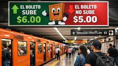 ¿Sube el costo del Metro?