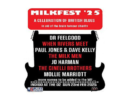 Blues artists come together for charity event MilkFest '25: A Celebration of British Blues
