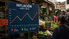 Inflación cede, pero se mantiene por arriba del objetivo