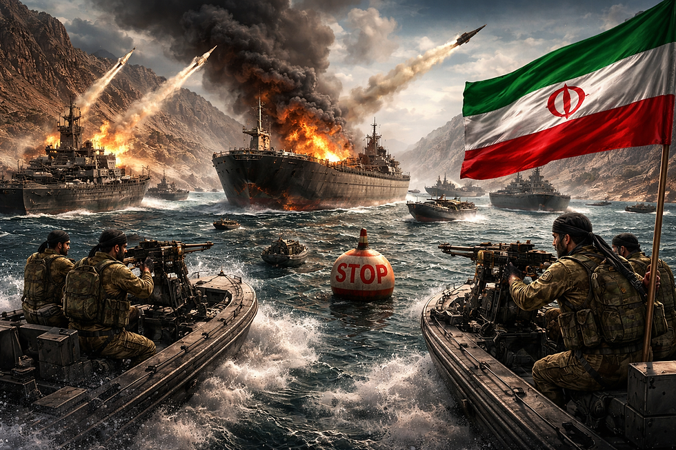 Irán advierte impedir comercio si EUA mantiene bloqueo de Ormuz