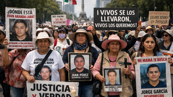 Más de 130 mil personas desaparecidas en Mexico desde 2006
