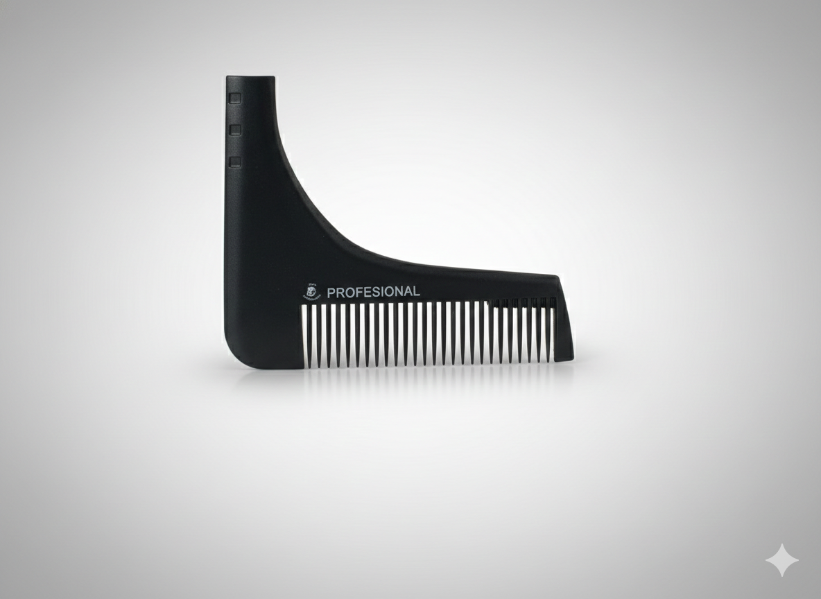 Peine guia para barba