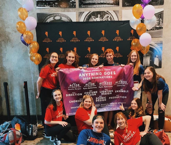 DSHS'S PRODUCTION OF "ANYTHING GOES" RECEIVES 11 AWARD NOMINATIONS