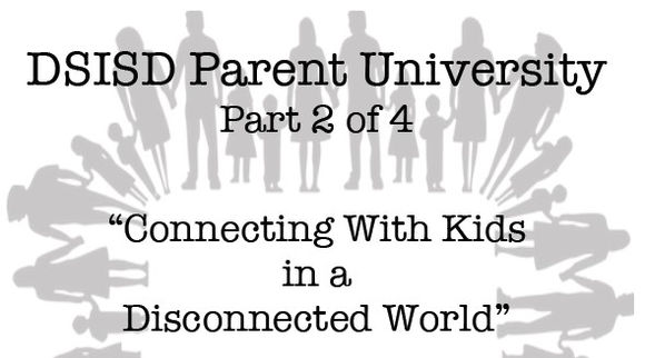 PARENT UNIVERSITY SPEAKER NOV. 14 AT WSE