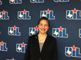 DSHS SENIOR CAMPBELL MELTON PLACES SEVENTH AT STATE UIL CONGRESS EVENT