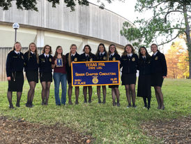 FFA STUDENTS ADVANCE TO REGION AND STATE EVENTS
