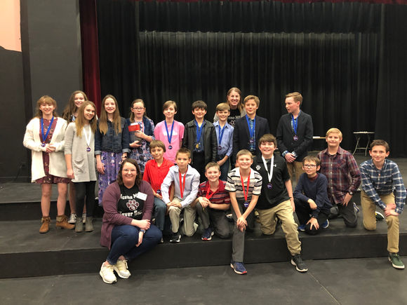 FIFTEEN SSMS STUDENTS QUALIFY FOR STATE HISTORY FAIR