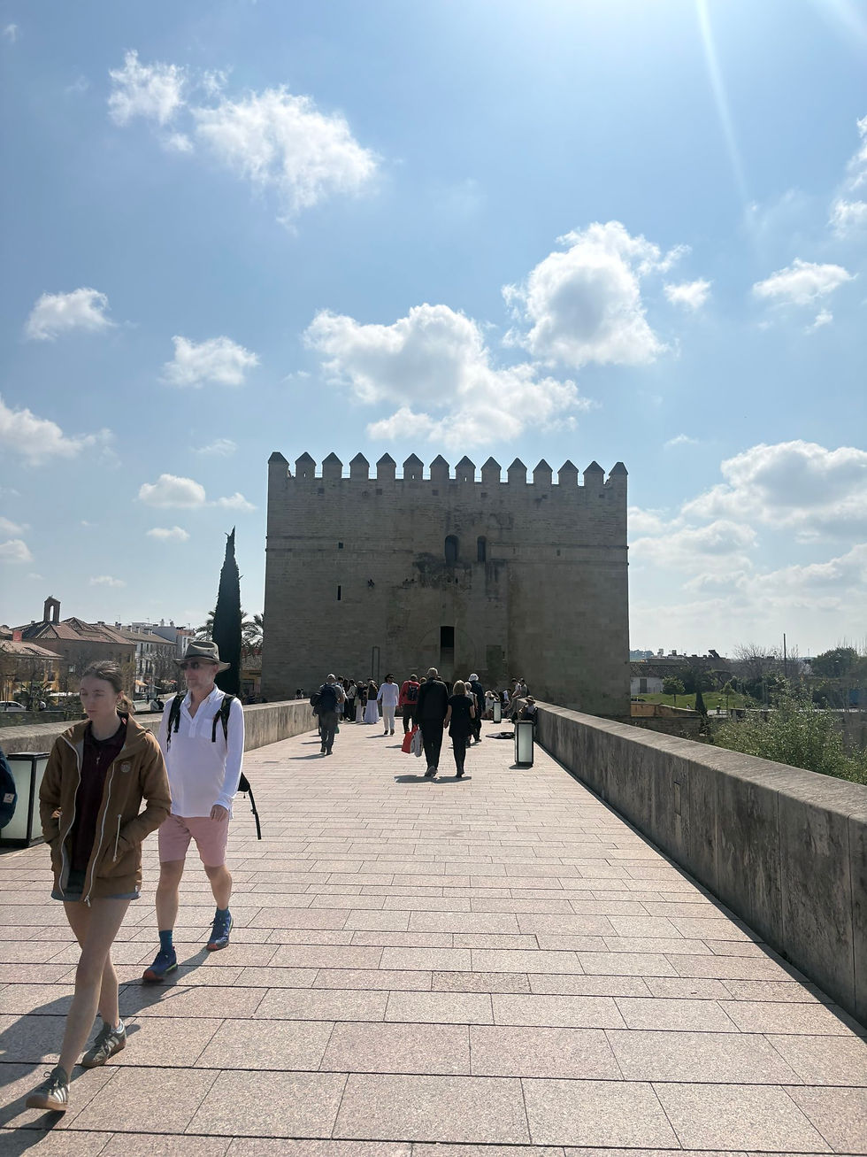 12th century watch tower built to protect the city. The classic medieval “teeth” at the top were where archers would hide from enemy arrows.