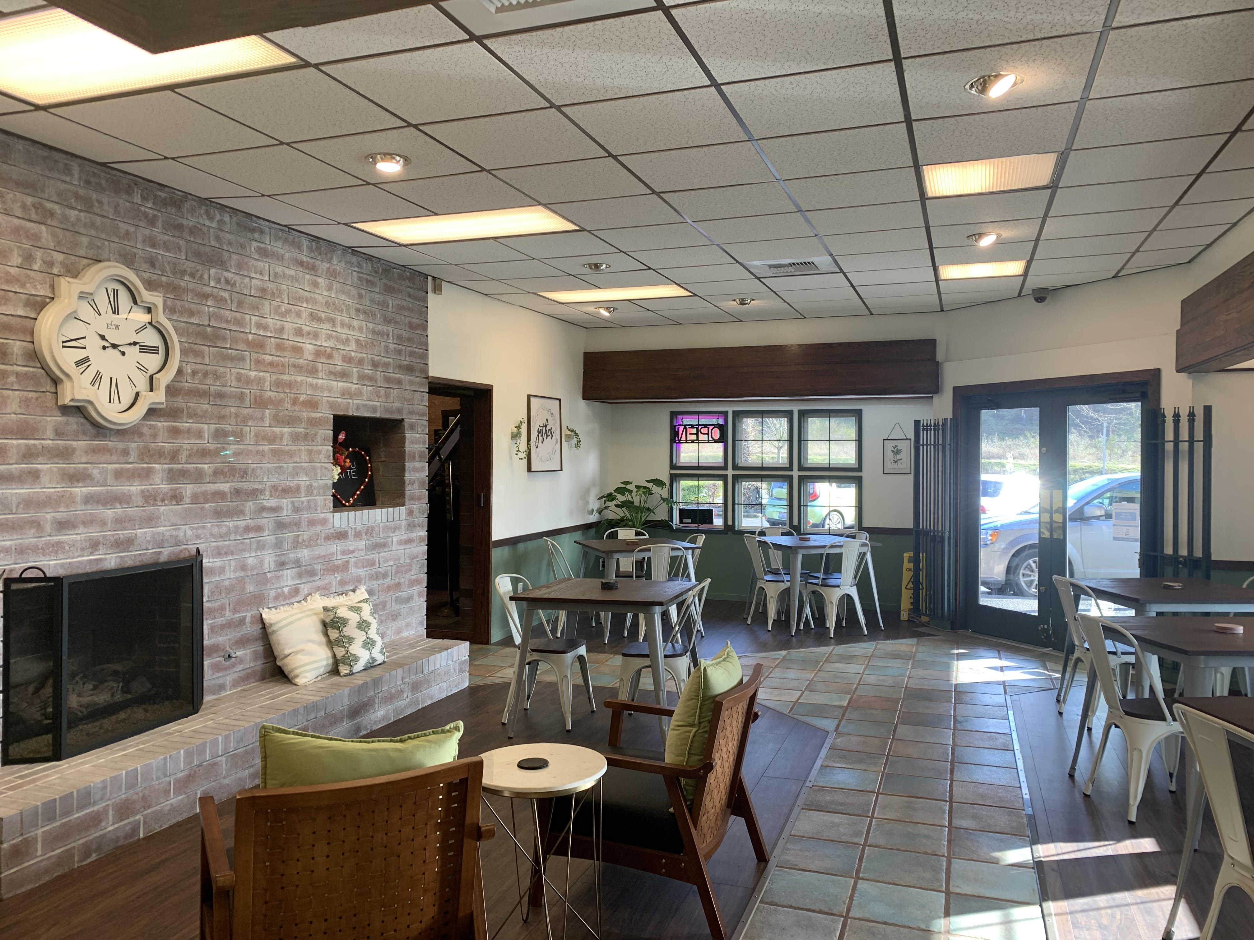Inside Sofi's Corner Cafe
