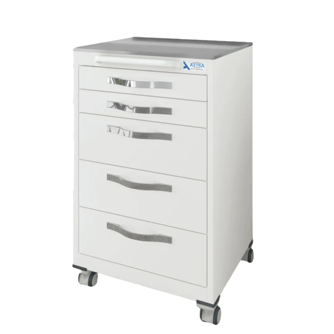 Meuble 5 tiroirs sur roulettes ASTRA