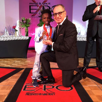 Camden Wins Child Model of the Year!