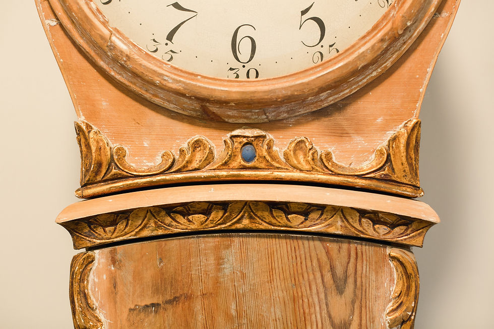 Thumbnail: Late Rococo – Faux Lapis Blue Stones - Circa 1780