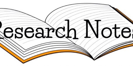 Research Notes 2016-09-26