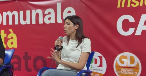 Monia Monni alla Festa de l'Unità