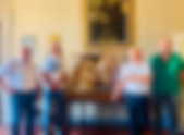 TRAFI CREATIVITA' TESSILE CONSEGNA AL VESCOVO NERBINI L'OPERA IN LANA RIGENERATA ISPIRATA A FILIPPO LIPPI