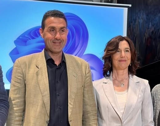 Donatella Isca con Roberto Vannacci