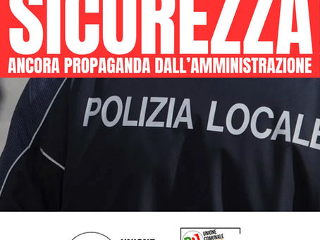 agliana. SICUREZZA, NO ALLA PRIVATIZZAZIONE: IL PD ATTACCA LA GIUNTA BENESPERI E CHIEDE PIU' AGENTI DI POLIZIA LOCALE