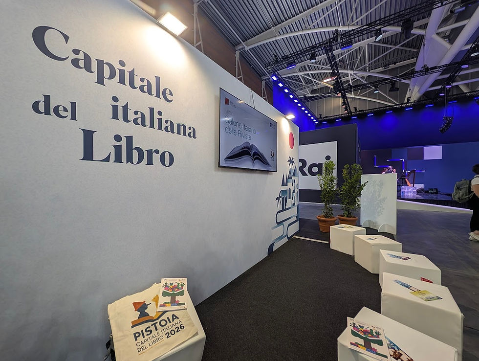 CULTURA: PISTOIA CAPITALE ITALIANA DEL LIBRO SI PREPARA A OSPITARE LA PRIMA EDIZIONE DEL SALONE DELLE RIVISTE IL PROSSIMO DICEMBRE
