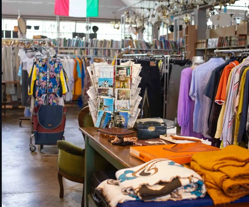 Uno scorcio del mercatino