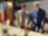 lions club quarrata agliana pianura pistoiese. PASSAGGIO DELLA CAMPANA TRA FRANCESCO ZAMPONI E LUCA FELCI