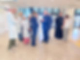 LA VISITA DEL VESCOVO MASCAGNA ALL' OSPEDALE SAN JACOPO