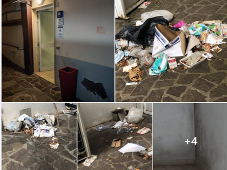 montale. RIFIUTI ACCANTO ALL' INGRESSO DELLA CASA DELLA SALUTE: NOI PER MONTALE DENUNCIA: "SITUAZIONE INDECENTE E NON IGIENICA"