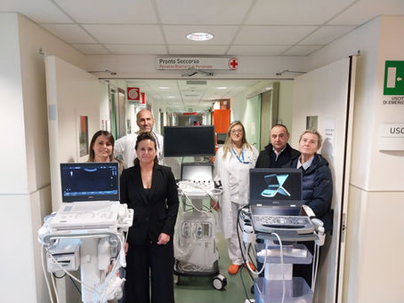 DONATO UN NUOVO ECOGRAFO ALL' OSPEDALE SAN JACOPO DI PISTOIA