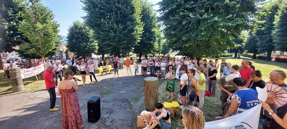 PISTOIA SCENDE IN PIAZZA CONTRO IL DDL "SPARATUTTO"