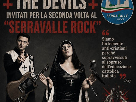 THE DEVILS” PER LA SECONDA VOLTA SUL PALCO DI “SERRAVALLE ROCK”.