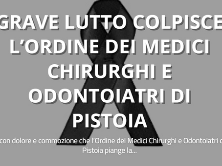LUTTO NEL MONDO MEDICO PISTOIESE: SCOMPARE PATRIZIA NICCOLAI, STORICO PILASTRO DELL'ORDINE