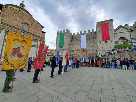 A PRATO CELEBRATO L' 80° ANNIVERSARIO DELLA FONDAZIONE DELLA REPUBBLICA