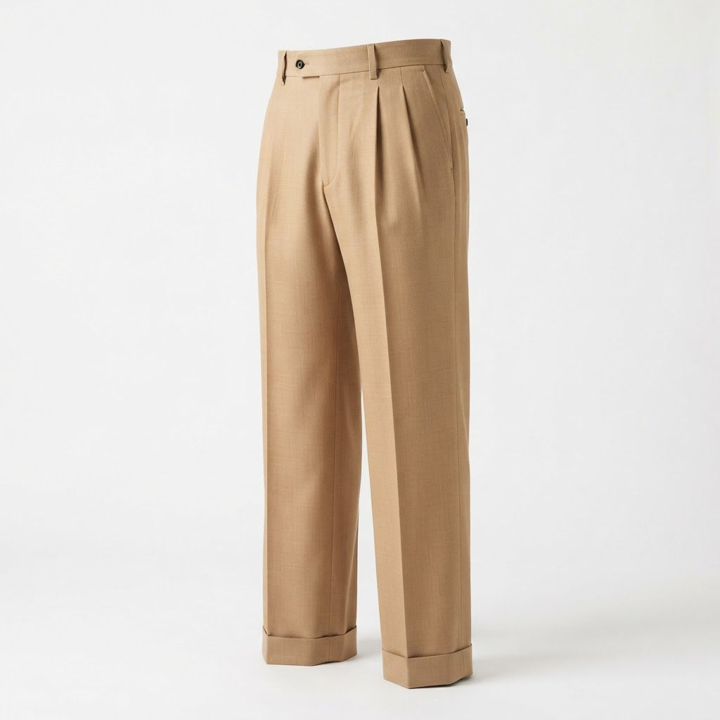 The Pleated Trousers